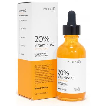 Pure C 20% Vitamine C Sérum pour le Visage Antioxydant