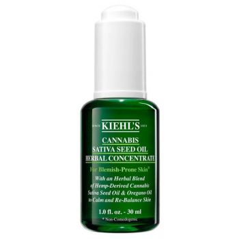 Cannabis Sativa Seed Oil Herbal Concentrate Sérum Visage