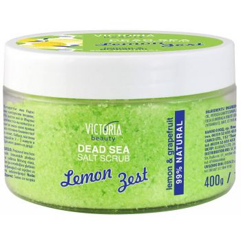Gommage visage et corps au sel et zeste de citron