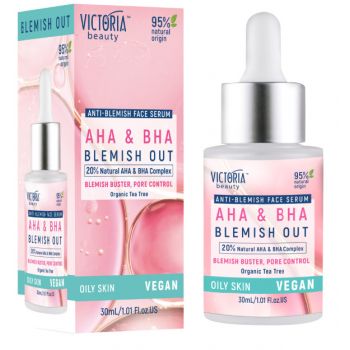 Sérum visage anti-imperfections aux AHA/BHA naturels