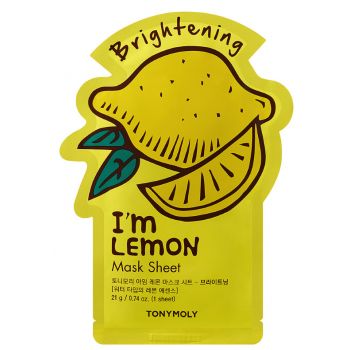 I'm Lemon Mask Sheet Brightening Masque Visage
