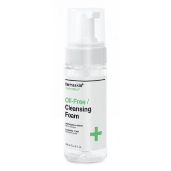 Nettoyant visage moussant sans huile