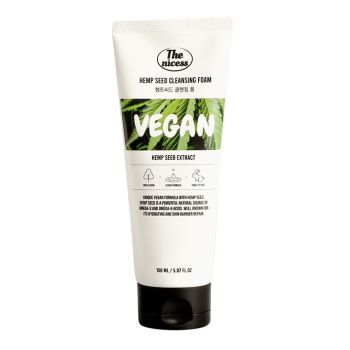 Mousse Nettoyante Vegan à l’Huile de Graines de Chanvre