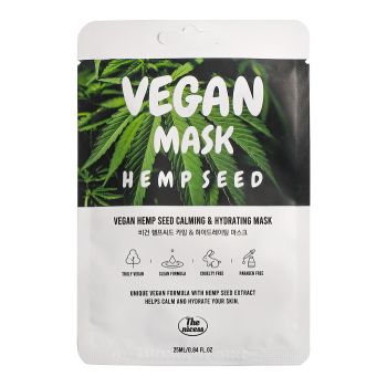 Masque Apaisant et Hydratant Vegan à l’Huile de Graine de Chanvre