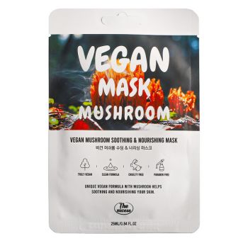 Masque Visage Vegan aux Champignons Apaisant & Nourrissant