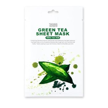 Masque visage apaisant au thé vert