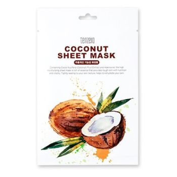 Masque visage nourrissant à la noix de coco