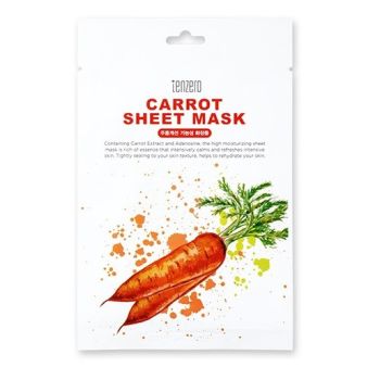 Masque visage éclaircissant à la carotte