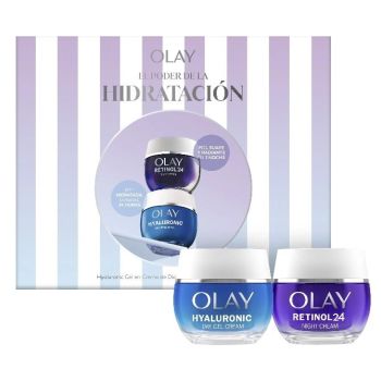Coffret Gel-Crème de Jour à l’Acide Hyaluronique & Crème de Nuit Retinol24