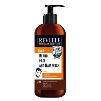 Gel 3 en 1 Barbe + Cheveux + Visage