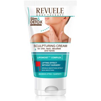 Soin raffermissant menton, cou et décolleté à la caféine Slim&Detox