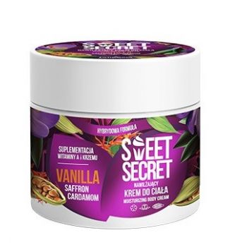 Crème hydratante pour le corps à la vanille