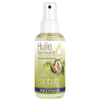 Huile Nutritive de Baobab pour Corps et Cheveux