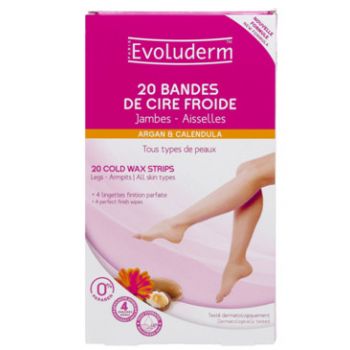 Bandes de Cire Froide Jambes et Aisselles