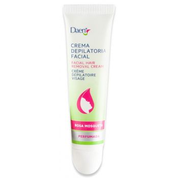 Crème dépilatoire visage à la rose musquée