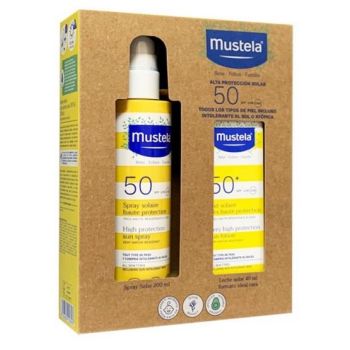 Pack Spray Solaire Bebés SPF50 + Crème Solaire Visage SPF50+