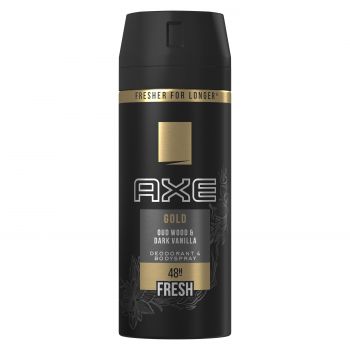 Déodorant bodyspray Gold 48h spray Oud et Vanille