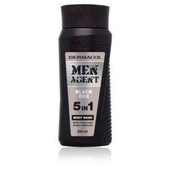 Men Agent Gel de douche Black Box 5 in 1