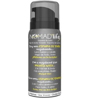 Mousse lavante bain