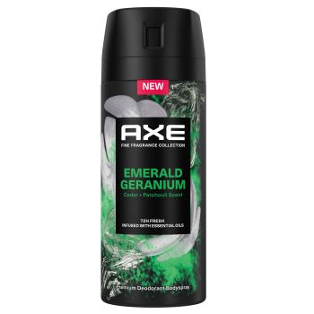 Déodorant Collection Géranium & Émeraude 72h pour homme
