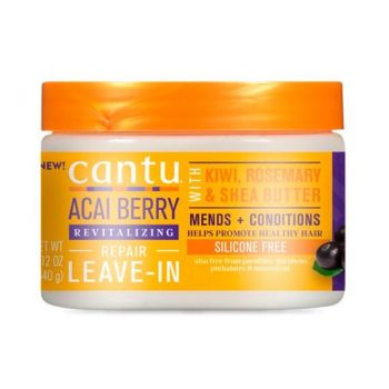 Après-Shampoing Sans Rinçage Leave-in Revitalisant aux Baies d'Açai