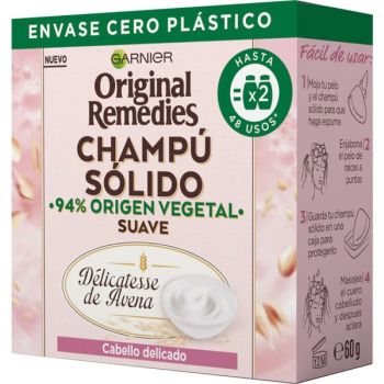 Shampoing solide Délicatesse à l’Avoine cheveux délicats
