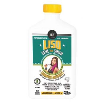 Shampoing Antifrizz Liso, Leve e Solto