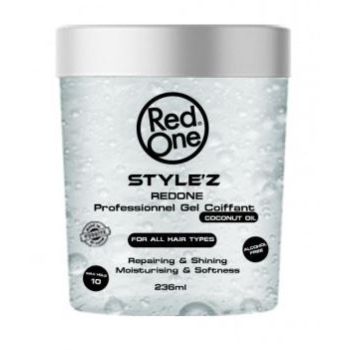 Gel coiffant extra fort à l’huile de coco Style'z
