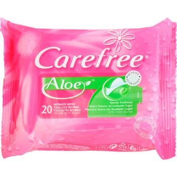 Lingettes intimes à l’aloe vera