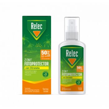 2 en 1* Photoprotecteur avec Citronnelle SPF50