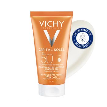Capital Soleil Émulsion pour le Visage Finition Sèche