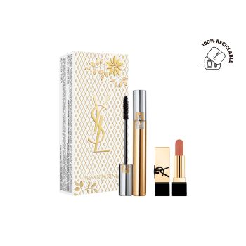 Coffret Mascara Volume Effect Faux Cils et Mini Rouge Pur Couture