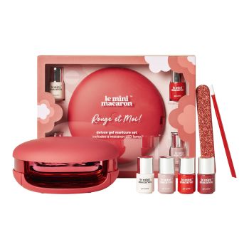 Kit de Manucure Semi-Permanente Rouge & Moi