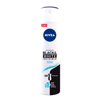  Black & White Invisible Fresh Déodorant en Spray