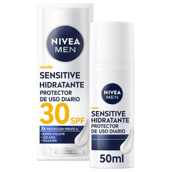 Crème Hydratante Nivea MEN Sensitive SPF30