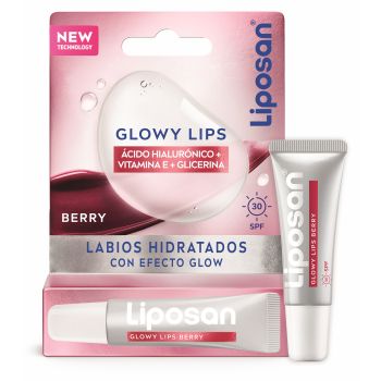 Glow Lips Berry Lèvres effet glow SPF30