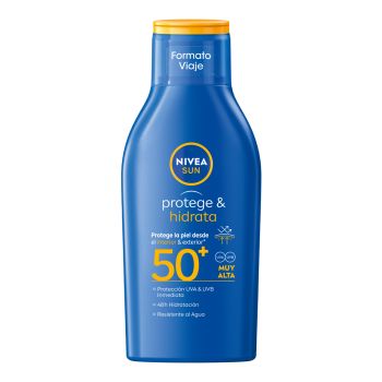 Protège & Hydrate Lotion Solaire SPF50+ Format Voyage