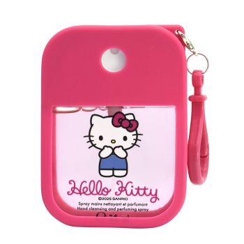 Spray Nettoyant et Parfumé pour les Mains + Étui en Silicone Hello Kitty