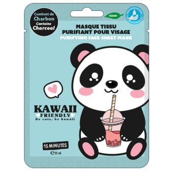 Masque en tissu purifiant Kawaii