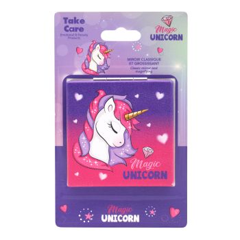 Miroir Classique + Miroir Grossissant Licorne