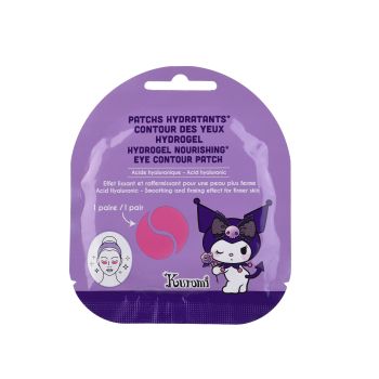 Patches hydrogel hydratants pour le contour des yeux Hello Kitty Kuromi