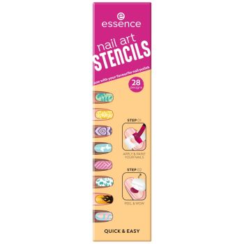 Art Stencils Pochoirs Nail Art