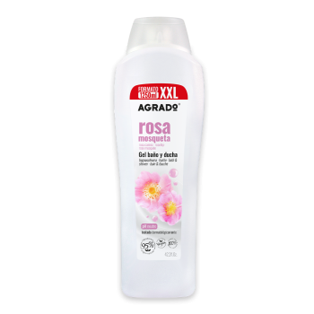 Gel douche à la rose musquée pour toute la famille