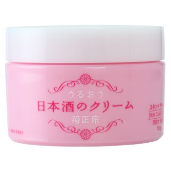 Crema per la cura della pelle al sake