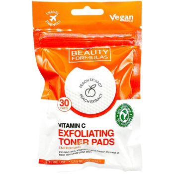 Disques Nettoyants Exfoliants pour le Visage à la Vitamine C