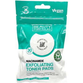Tampons Exfoliants pour le Visage à la Niacinamide