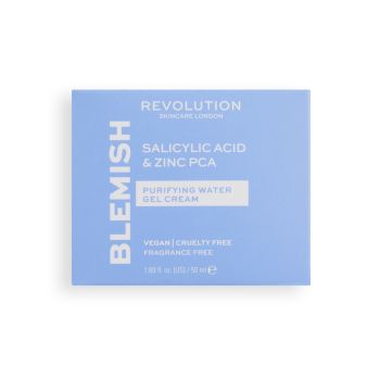 Skincare Crème Gel à l'Acide Salicylique et au Zinc