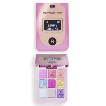 Y2K Baby Flip Phone Palette de Fards à Paupières
