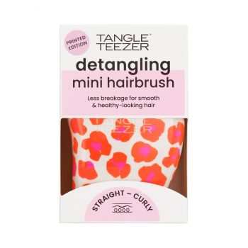 Mini Brosse Printed Orange Safari