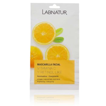 Masque visage Vitamine C et Rétinol